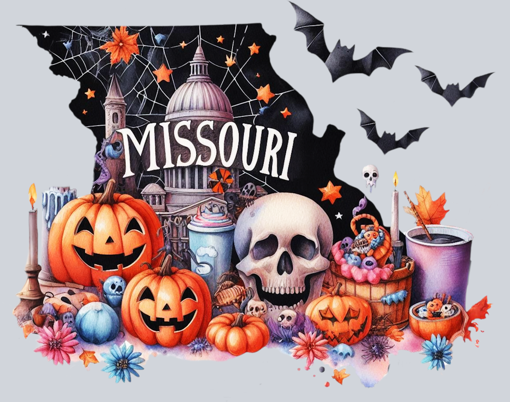 DTF Transfer Halloween States - Missouri