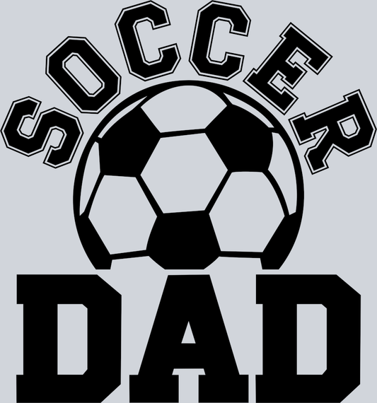 DTF Transfer Soccer - Soccer Dad