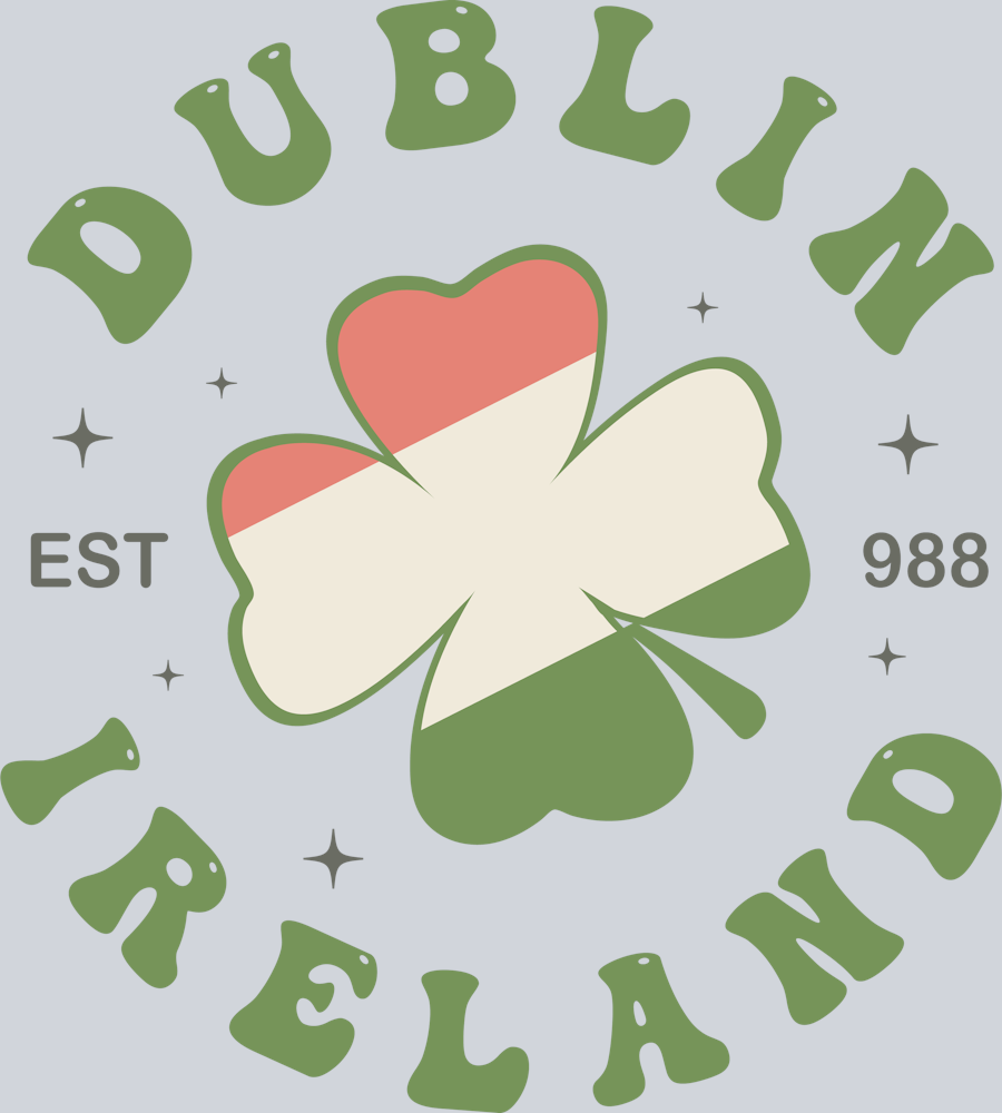 DTF Transfer St. Patrick's Day - Dublin Ireland