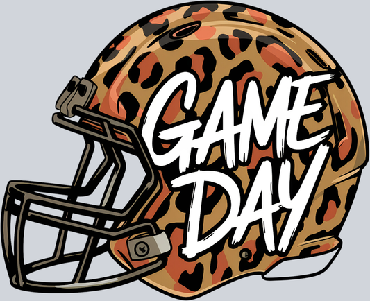DTF Transfer Football - Game Day Helmet