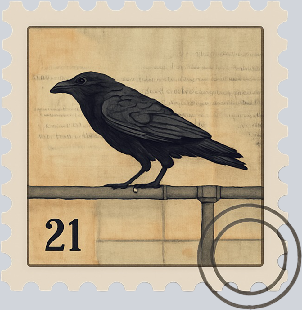 DTF Transfer Halloween - Postage Stamps 18