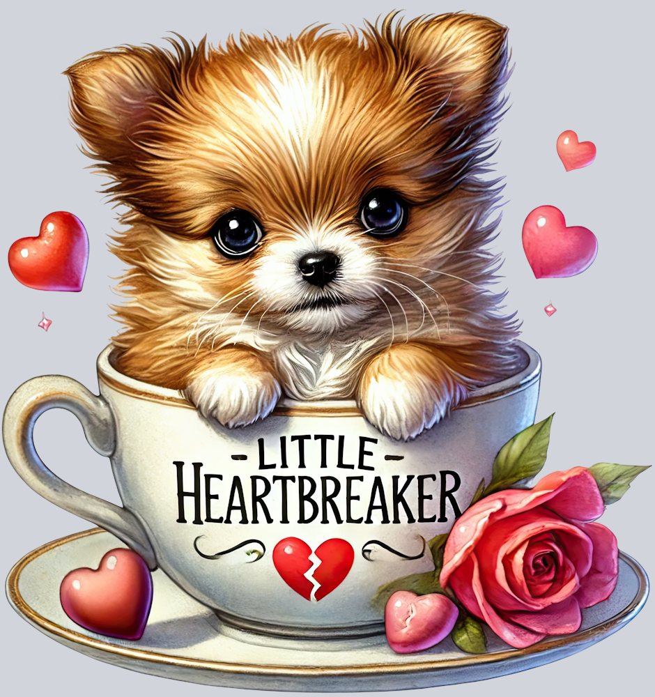 DTF Transfer Valentines - Little Heartbreaker