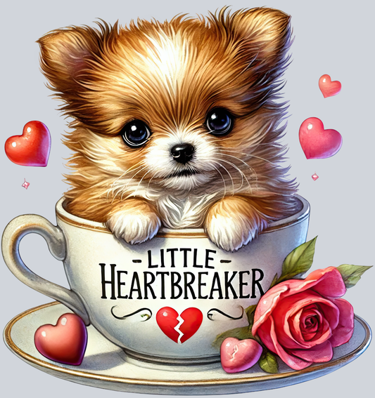 DTF Transfer Valentines - Little Heartbreaker