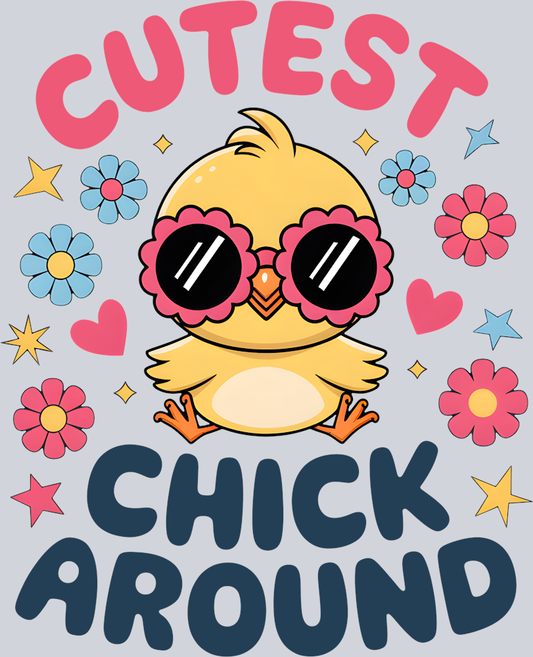 DTF Transfer Easter - Cutest Chick Around