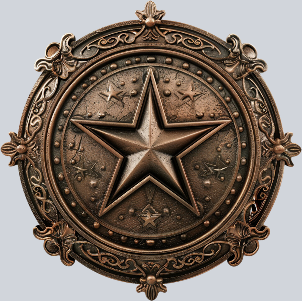 DTF Transfer Western - Badge