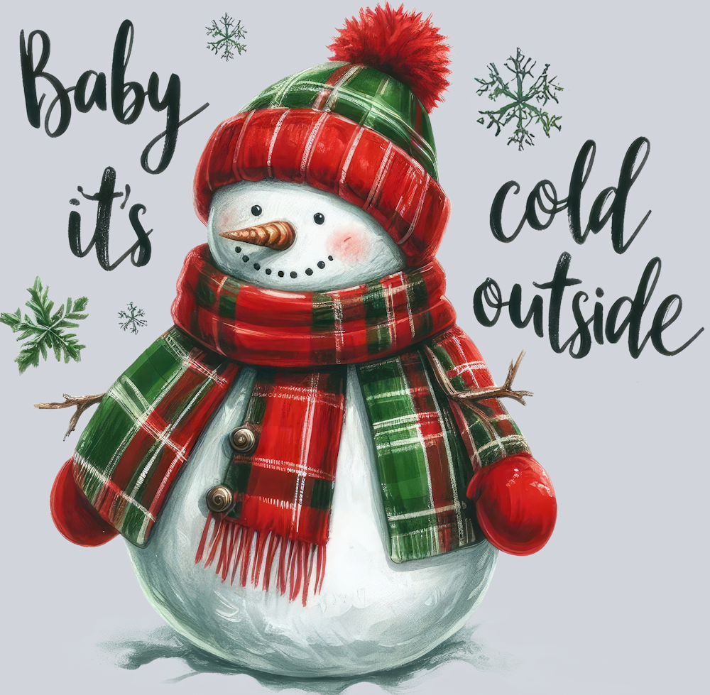 DTF Transfer Christmas - Baby it's Cold Outside