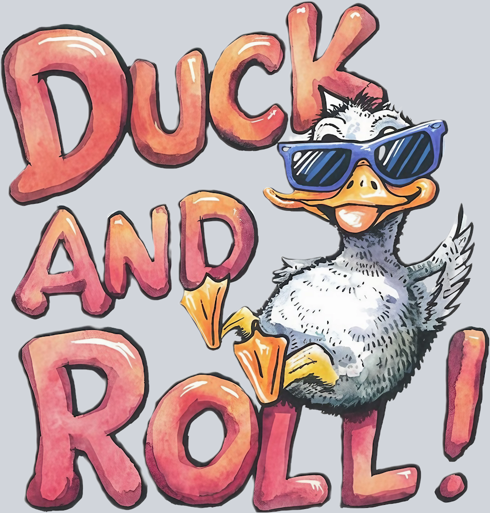 DTF Transfer Fowl - Duck and Roll