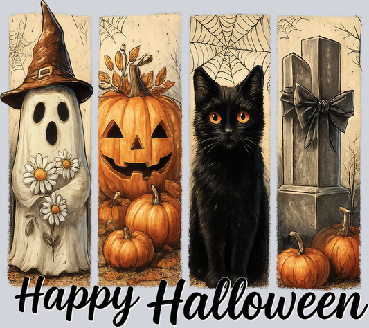 DTF Transfer Halloween - Happy Halloween