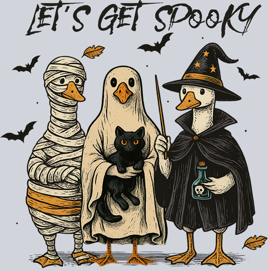 DTF Transfer Halloween - Let's Get Spooky