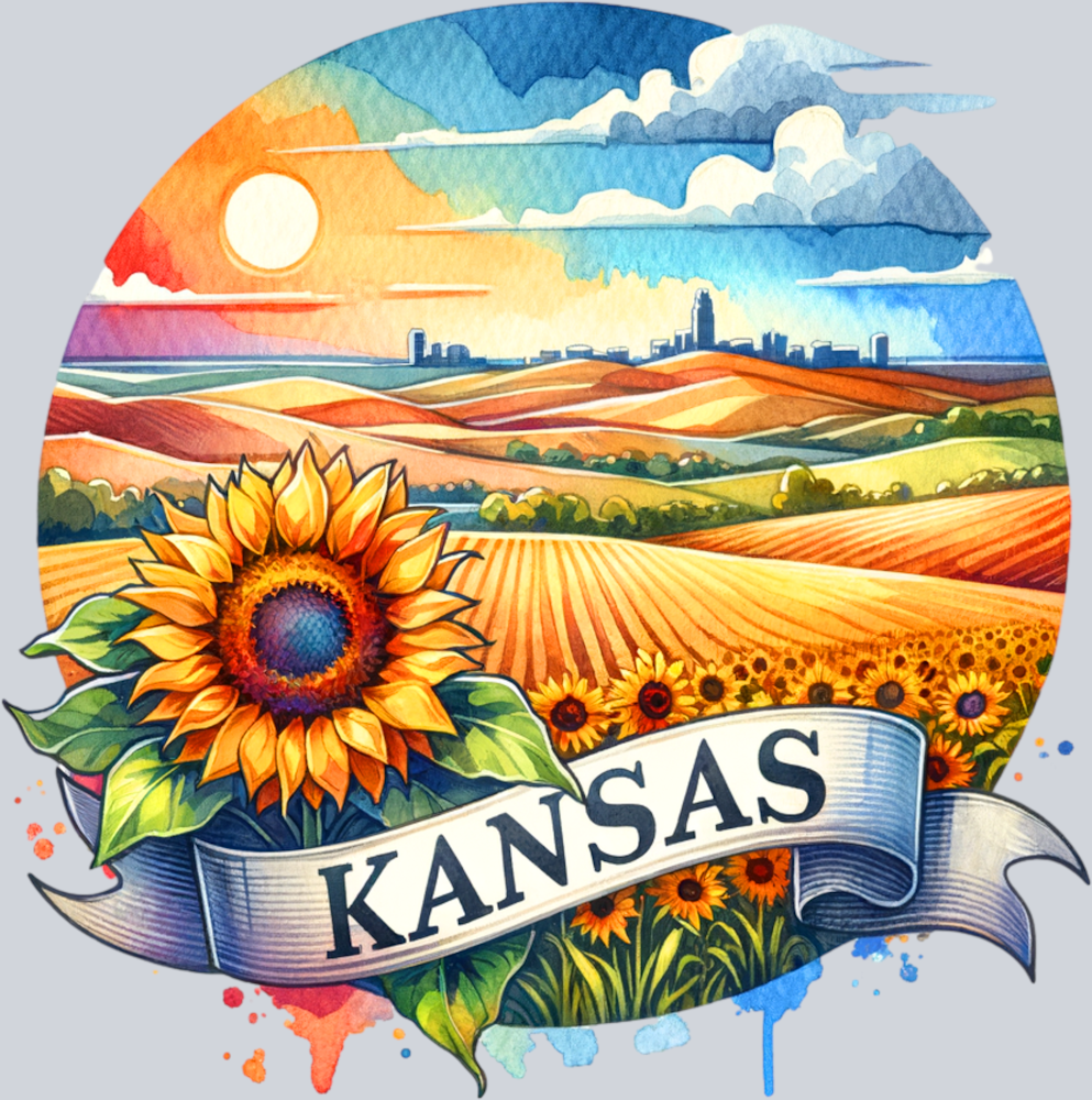DTF Transfer Kansas - Fields