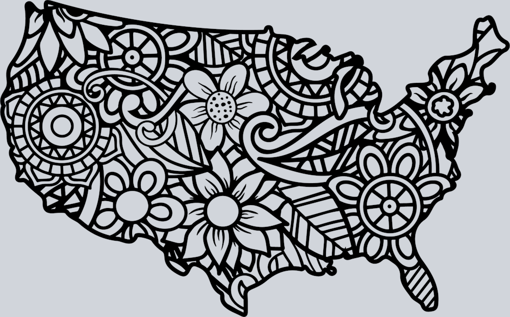 DTF Transfer USA - Mandala