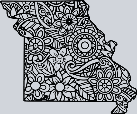 DTF Transfer Missouri - Mandala