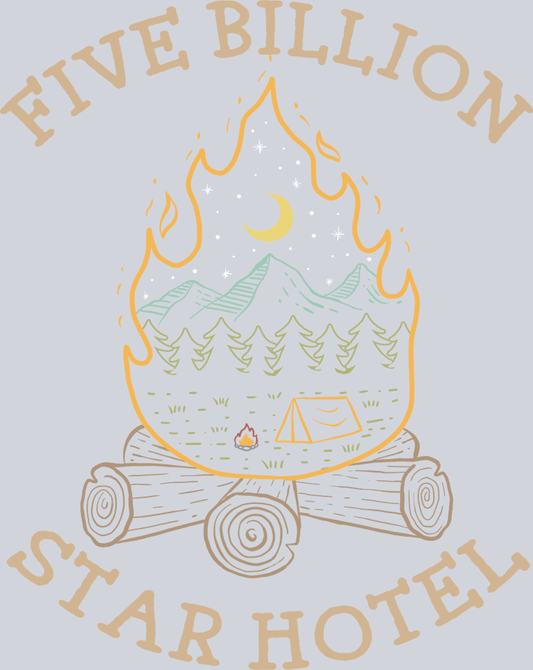 DTF Transfer Camping - Five Billion Star Hotel