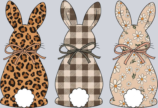 DTF Transfer Easter - Bunnies