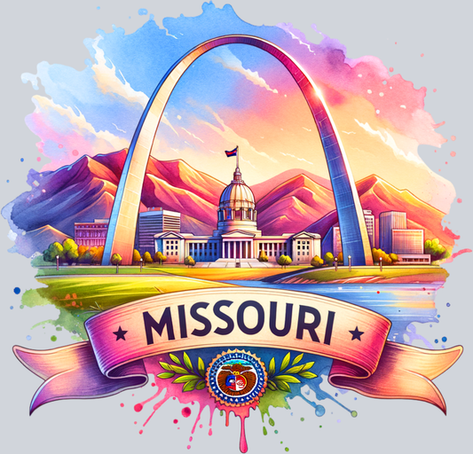 DTF Transfer Missouri - The Arch