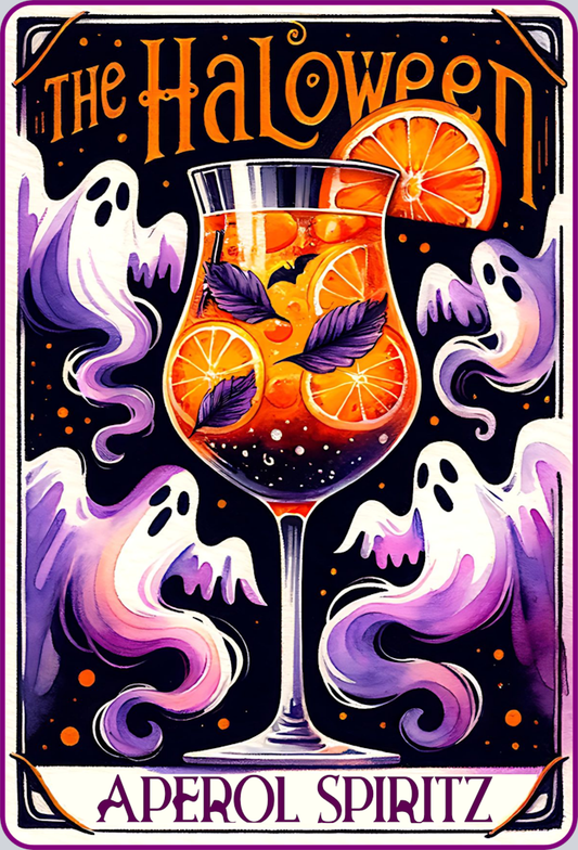 DTF Transfer Halloween - The Haloween Aperol Spiritz