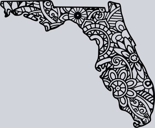 DTF Transfer Florida - Mandala