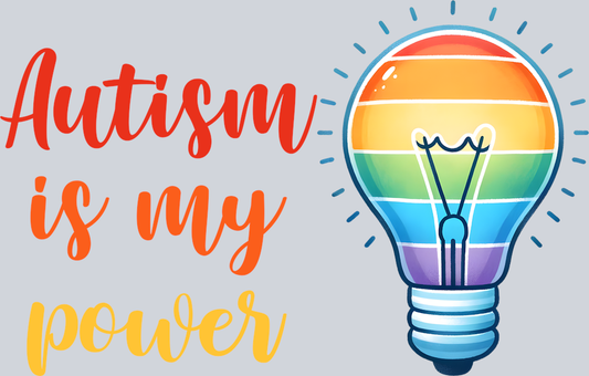 DTF Transfer Autism - Autism is my Power