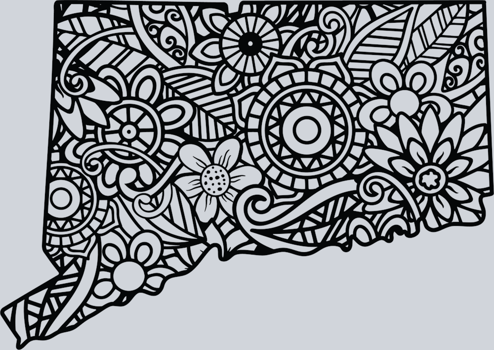 DTF Transfer Connecticut - Mandala