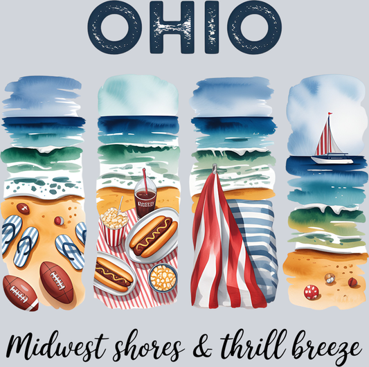 DTF Transfer Ohio - Midwest Shores & Thrill Breeze