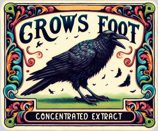 DTF Transfer Halloween  - Crows Foot Concenrated Extract
