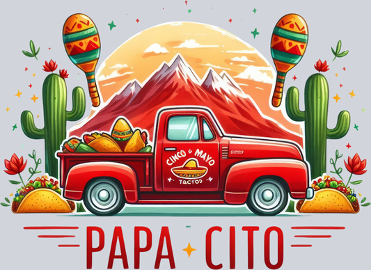 DTF Transfer Cinco de Mayo - Papa Cito