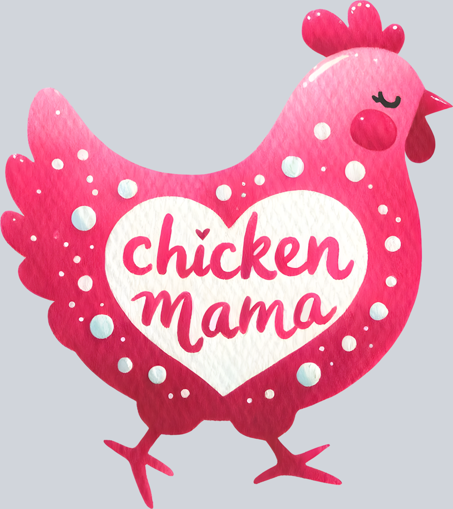 DTF Transfer Fowl - Chicken Mama