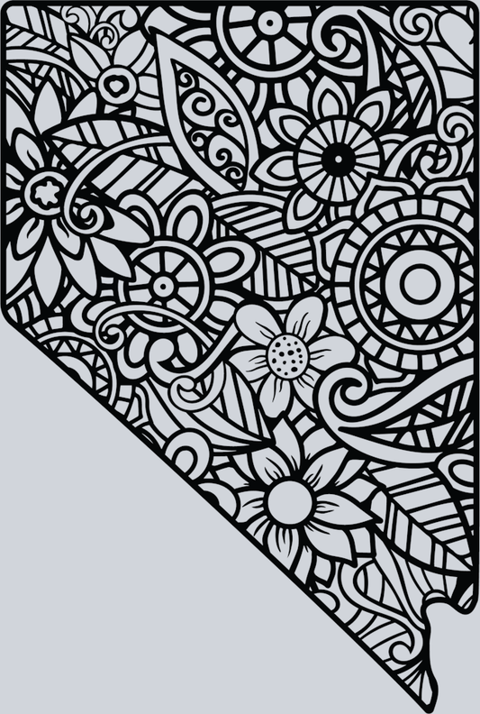 DTF Transfer Nevada - Mandala