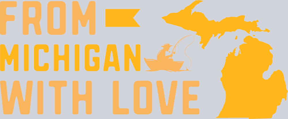 DTF Transfer Michigan - From Michigan with Love