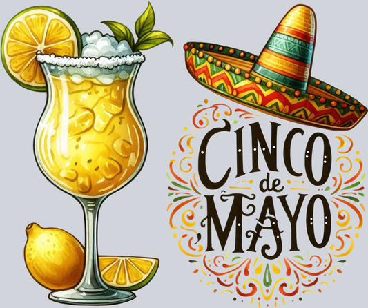DTF Transfer Cinco de Mayo - Margarita