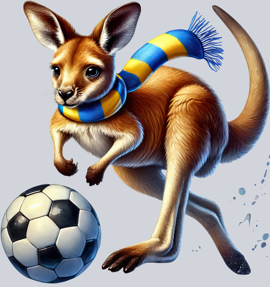 DTF Transfer Soccer - Kangaroo