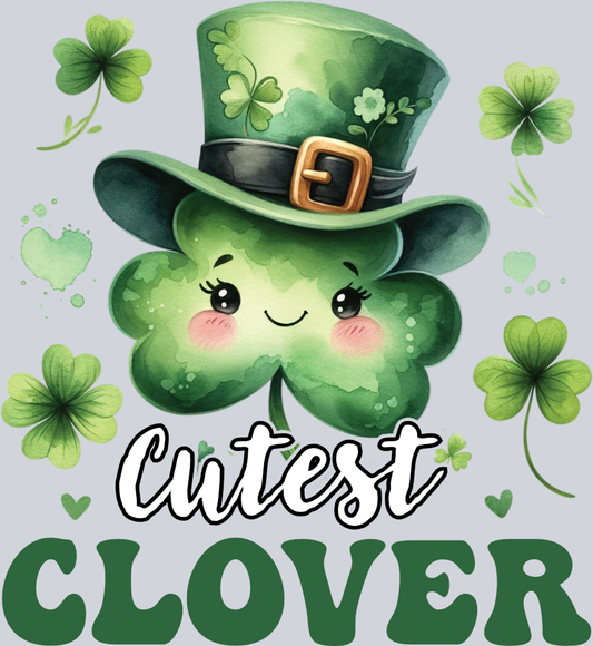 DTF Transfer St. Patrick's Day - Cutest Clover