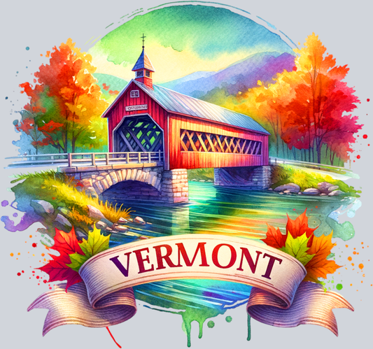 DTF Transfer Vermont - Bridge