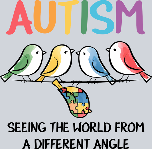 DTF Transfer Autism - Seeing the World from a Different Angle
