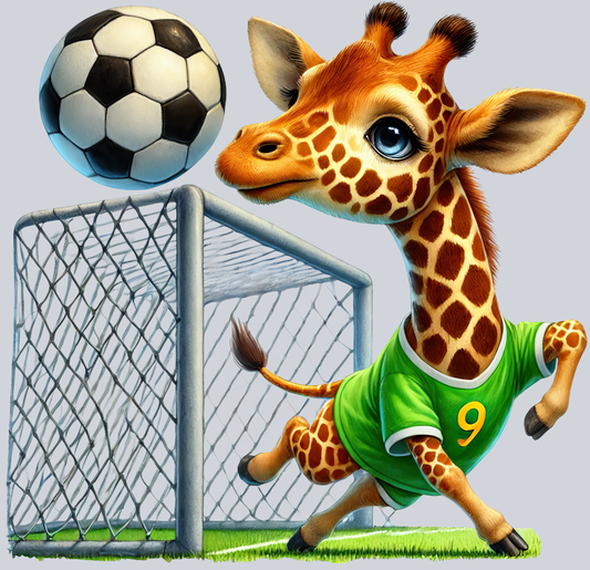 DTF Transfer Soccer - Giraffe