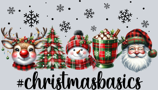 DTF Transfer Christmas - #christmasbasics