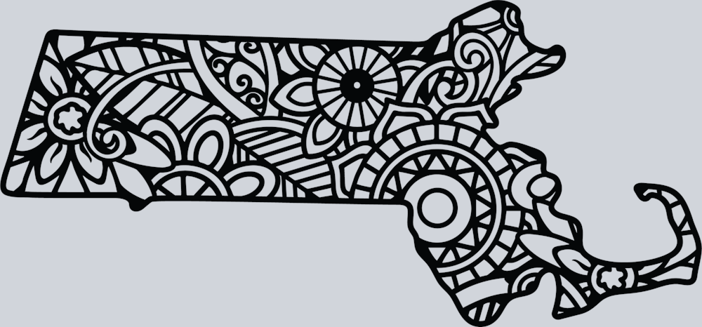 DTF Transfer Massachusetts - Mandala