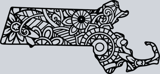 DTF Transfer Massachusetts - Mandala