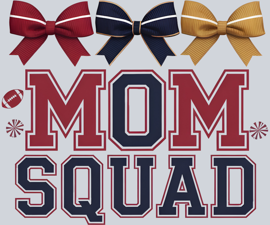 DTF Transfer Football - Mom Squad