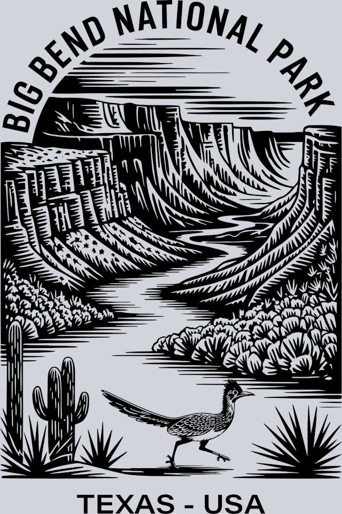 DTF Transfer National Parks - Big Bend National Park