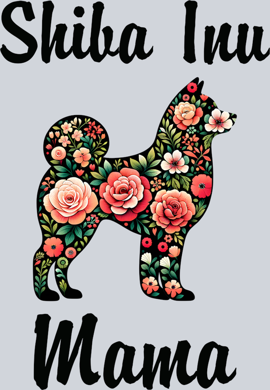 DTF Transfer Mother's Day - Shiba Inu Mama