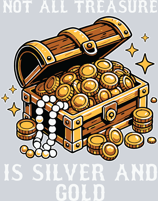 DTF Transfer High Seas - Not all Treasure