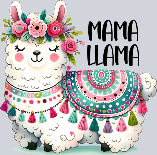 DTF Transfer Mother's Day - Mama Llama
