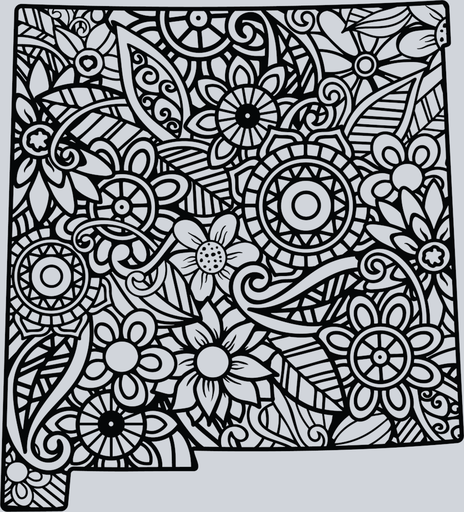 DTF Transfer New Mexico - Mandala