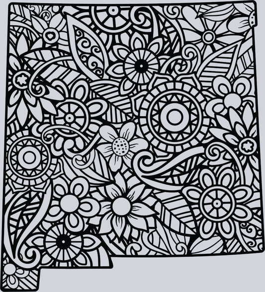 DTF Transfer New Mexico - Mandala