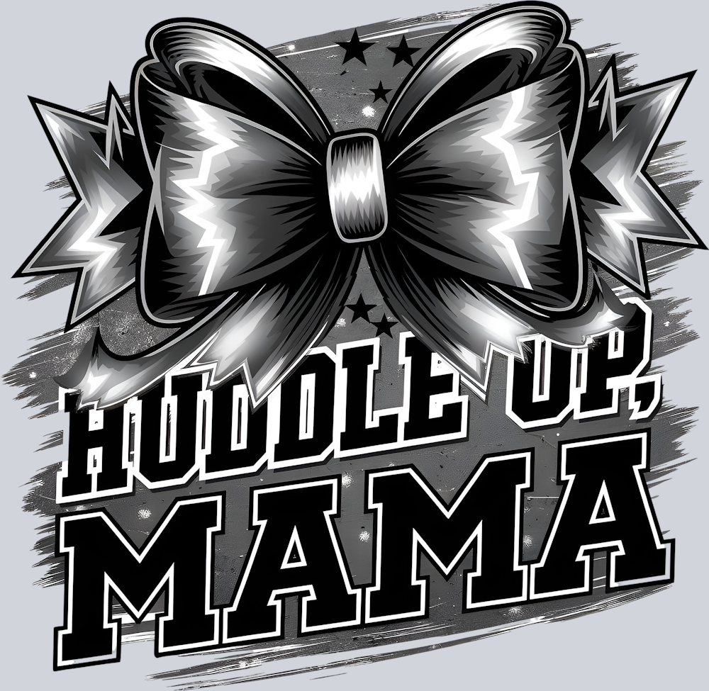 DTF Transfer Football - Huddle Up Mama