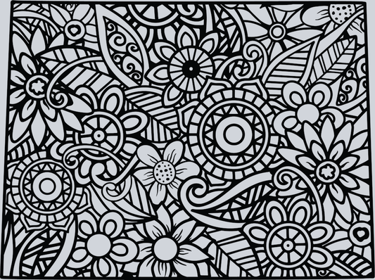 DTF Transfer Wyoming - Mandala