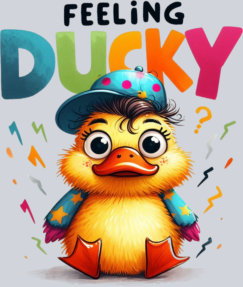 DTF Transfer Fowl - Feeling Ducky