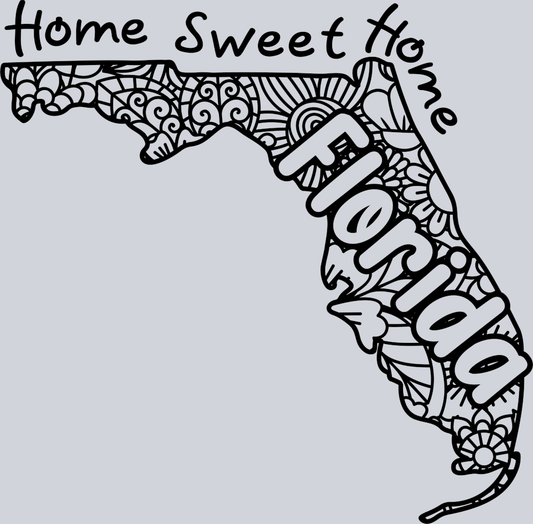 DTF Transfer Florida - Home Sweet Home