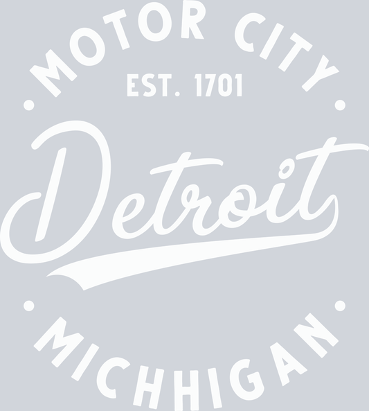 DTF Transfer Michigan - Motor City Detroit Michigan
